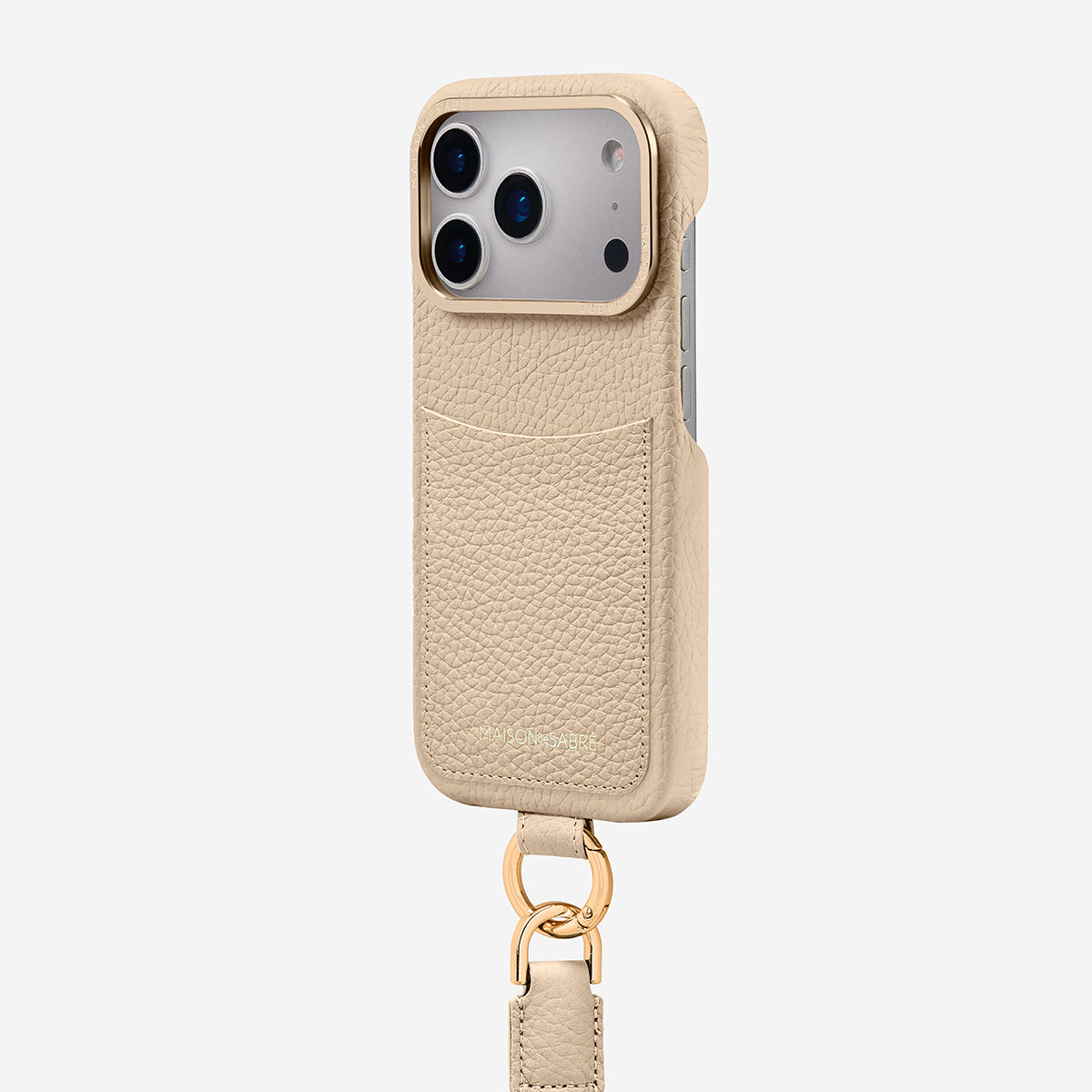 Sling Phone Case iPhone 17 Pro in Saharan Nude – MAISON de SABRÉ