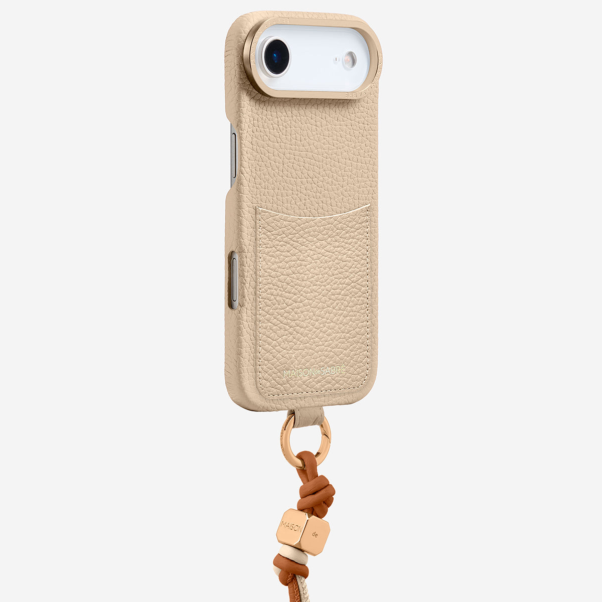 CELINE レザー iPhone X XSケースストラップ Strap Celine Iphone X Case The Wristlet Phone Case IPhone 17 Air