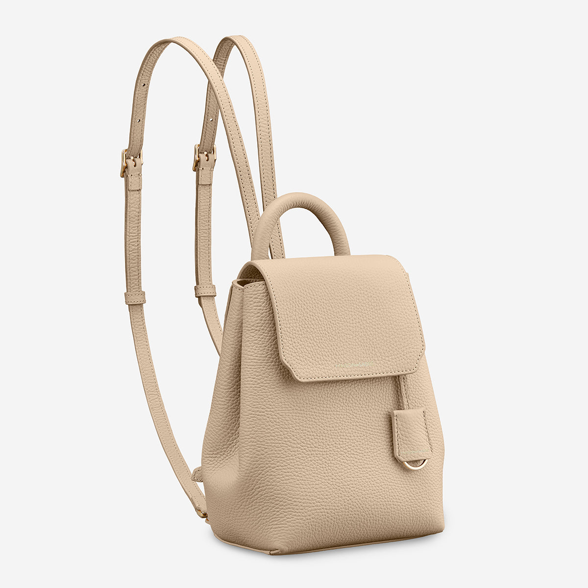 The Mini Soft Backpack - Saharan Nude