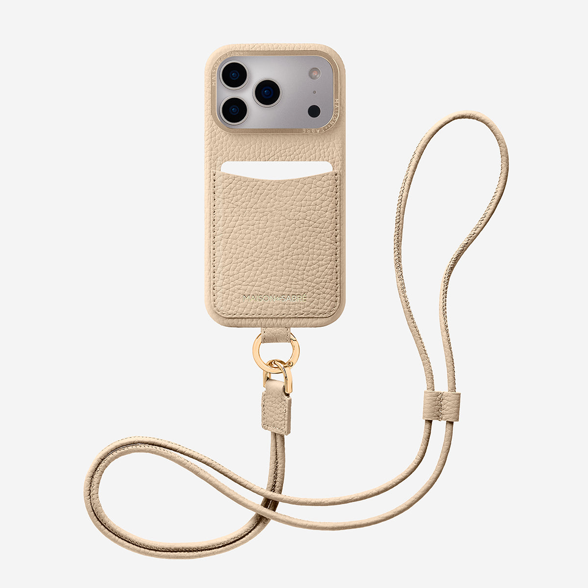 Sling Phone Case iPhone 17 Pro in Saharan Nude – MAISON de SABRÉ