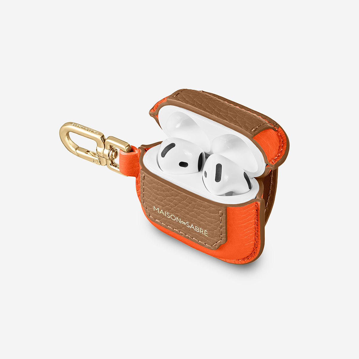 The AirPods 4 Case Charm - Manhattan Sandstone – MAISON de SABRÉ