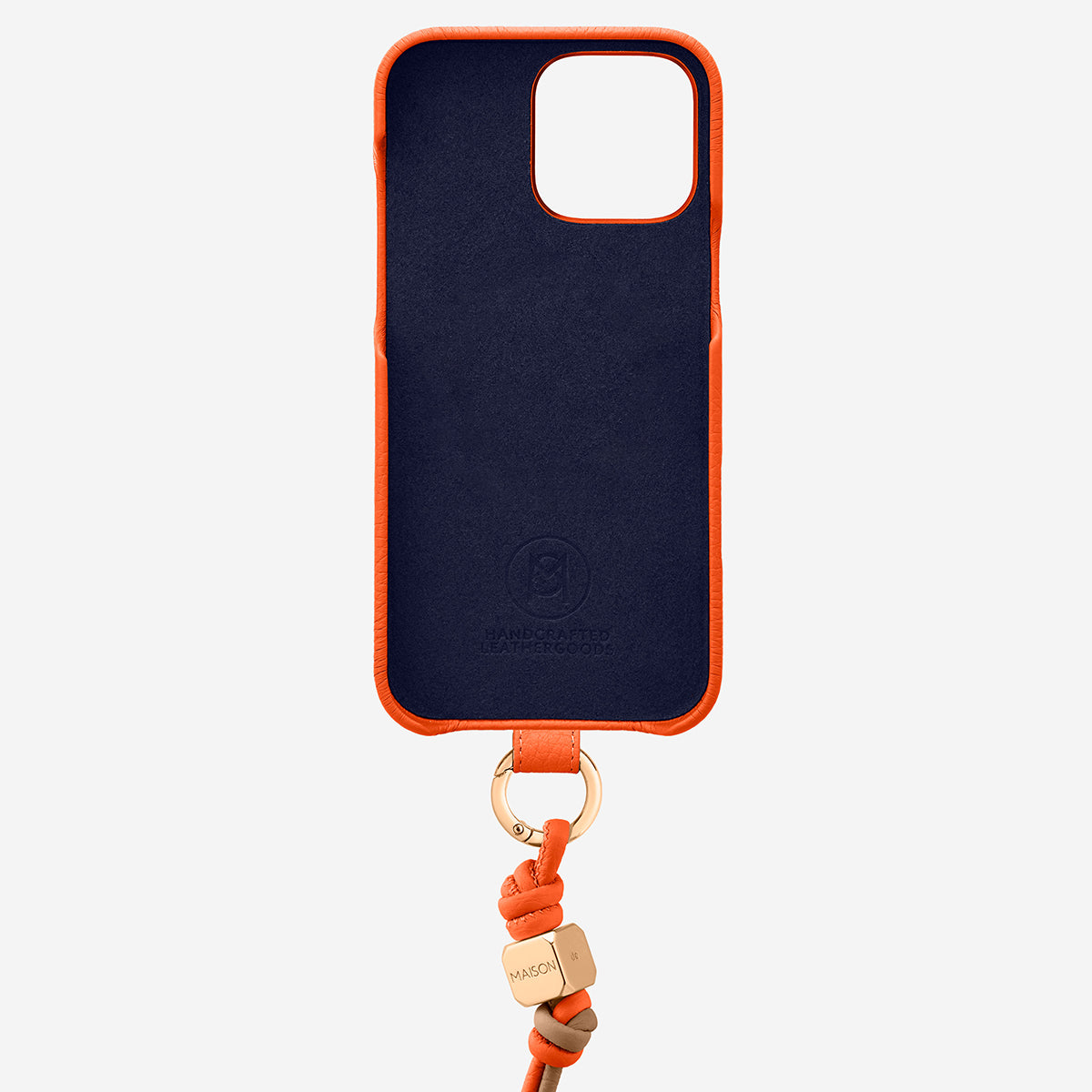 The Wristlet Phone Case iPhone 16 Pro - Manhattan Orange