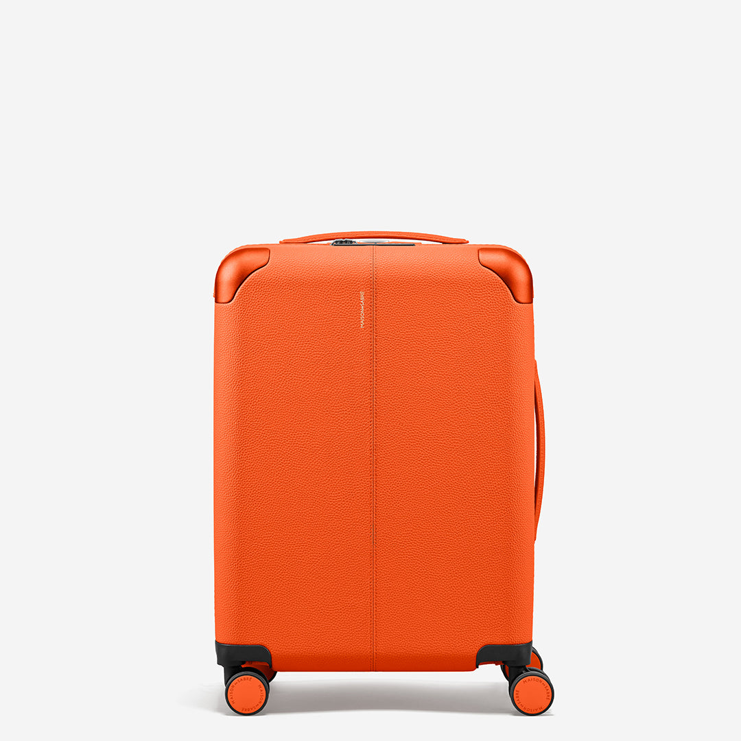 Carry-On Suitcase in Manhattan Orange | MAISON de SABRÉ