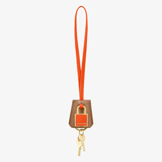 The SABREMOJI™ Padlock Charm - Manhattan Sandstone