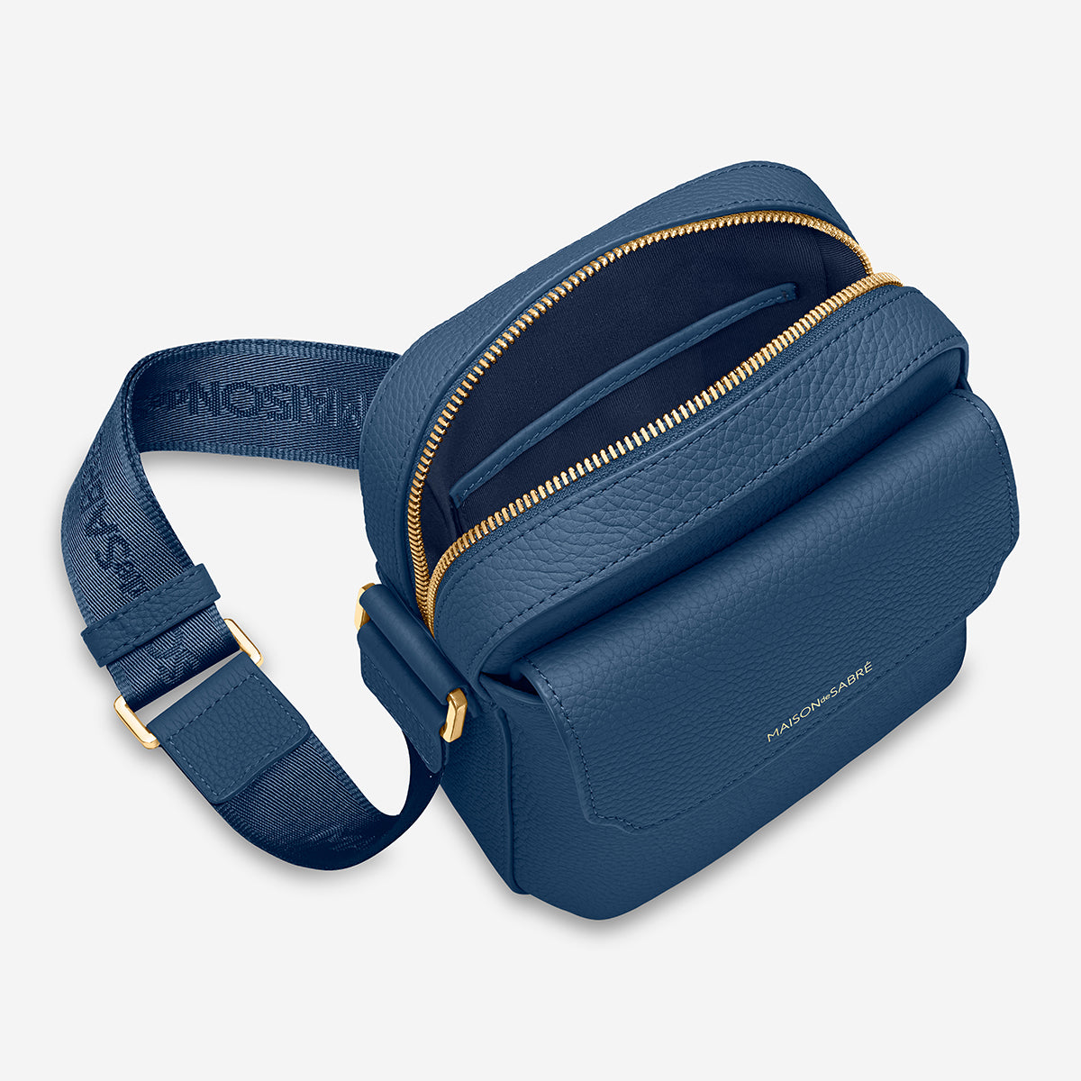 The Small Messenger Bag - Pacific Blue