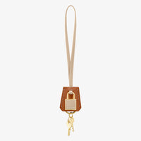 The SABREMOJI™ Padlock Charm - Pecan Nude