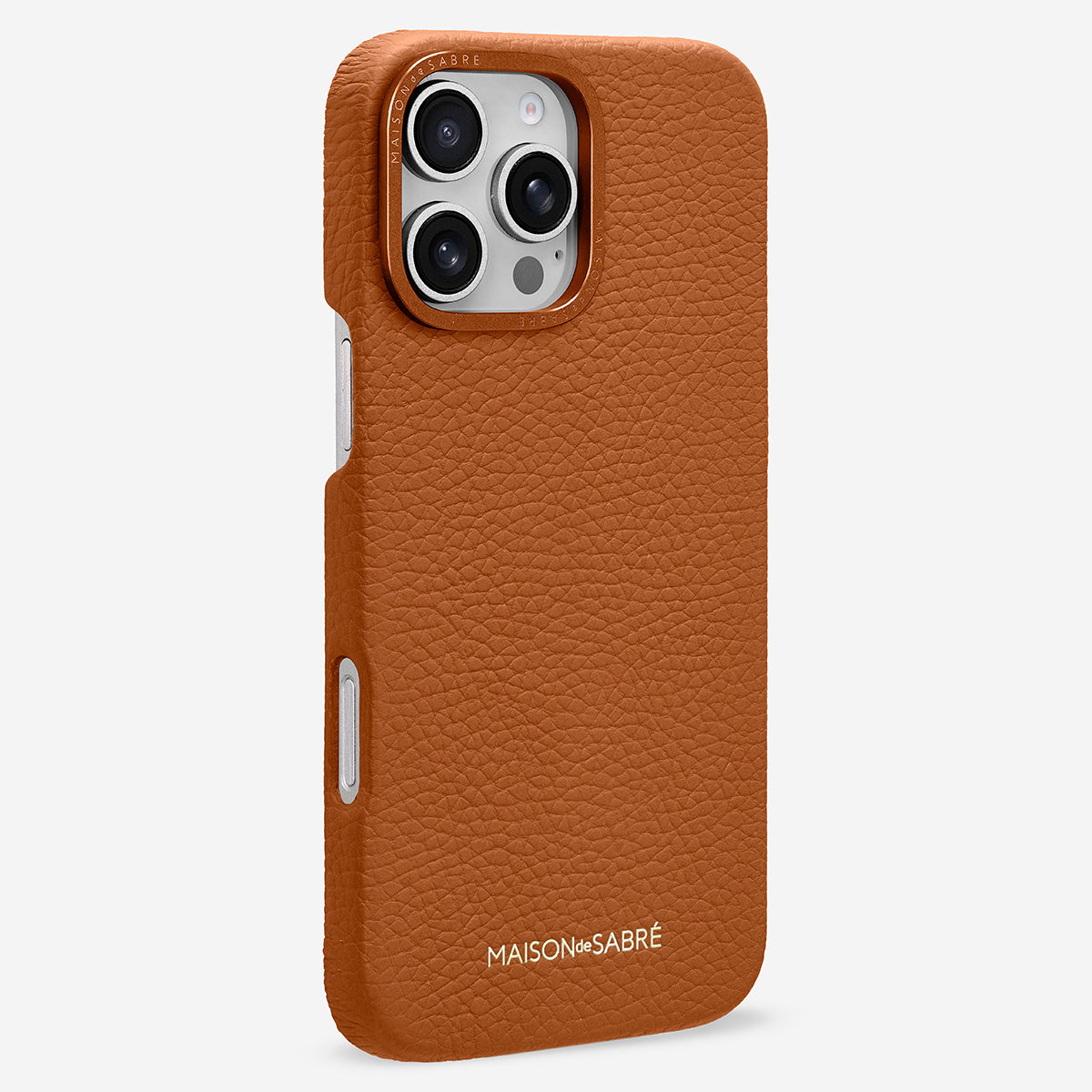 iPhone 16 Pro Max Case Pecan Brown – MAISON de SABRÉ