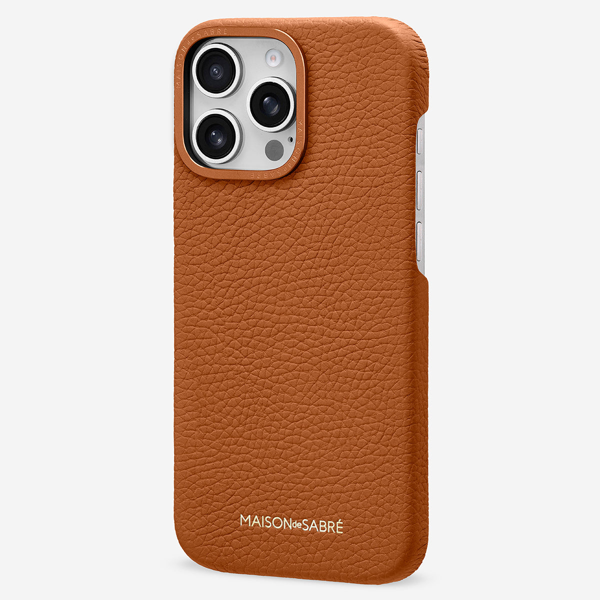 iPhone 16 Pro Max Case Pecan Brown – MAISON de SABRÉ