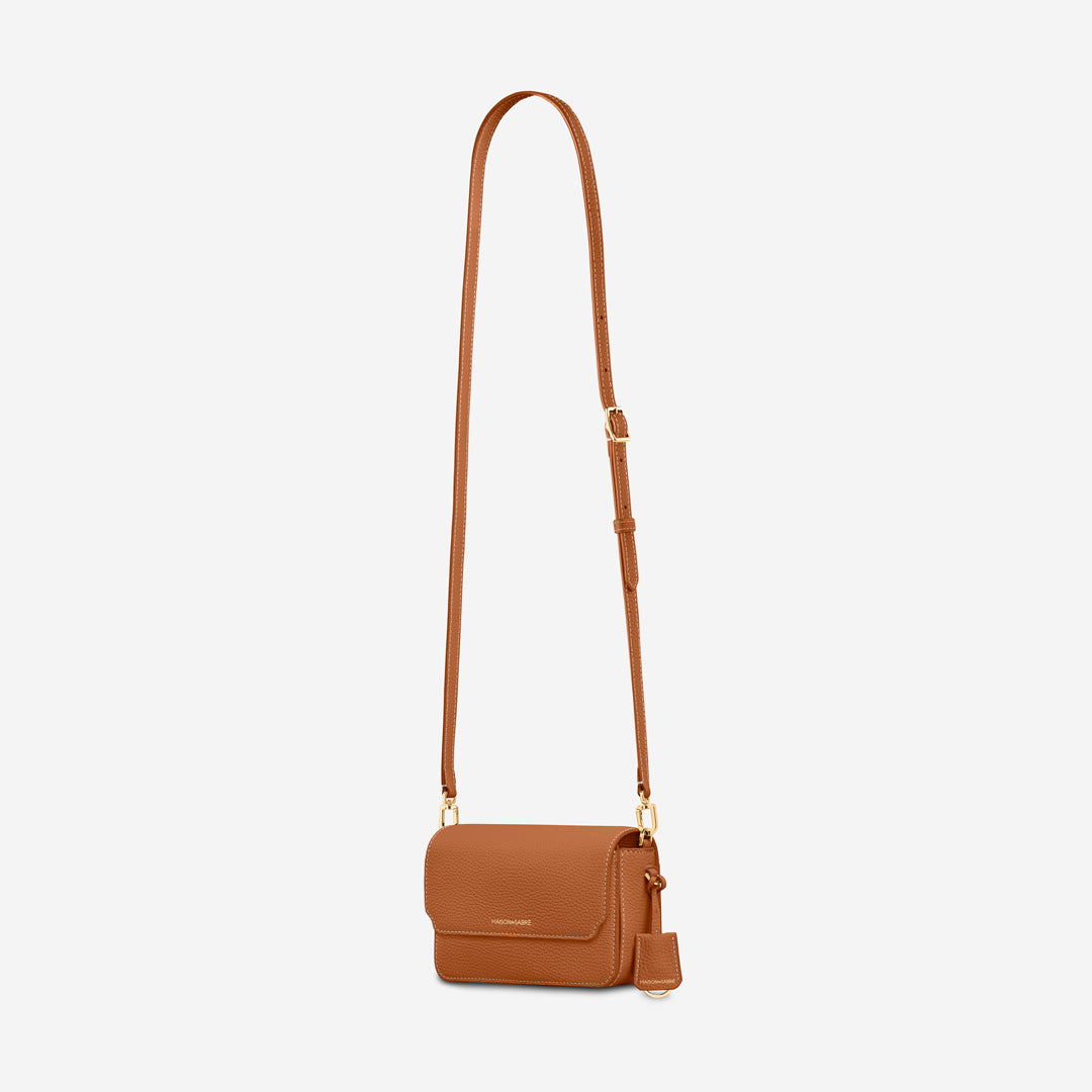 The Mini Flap Bag - Pecan Brown – MAISON de SABRÉ
