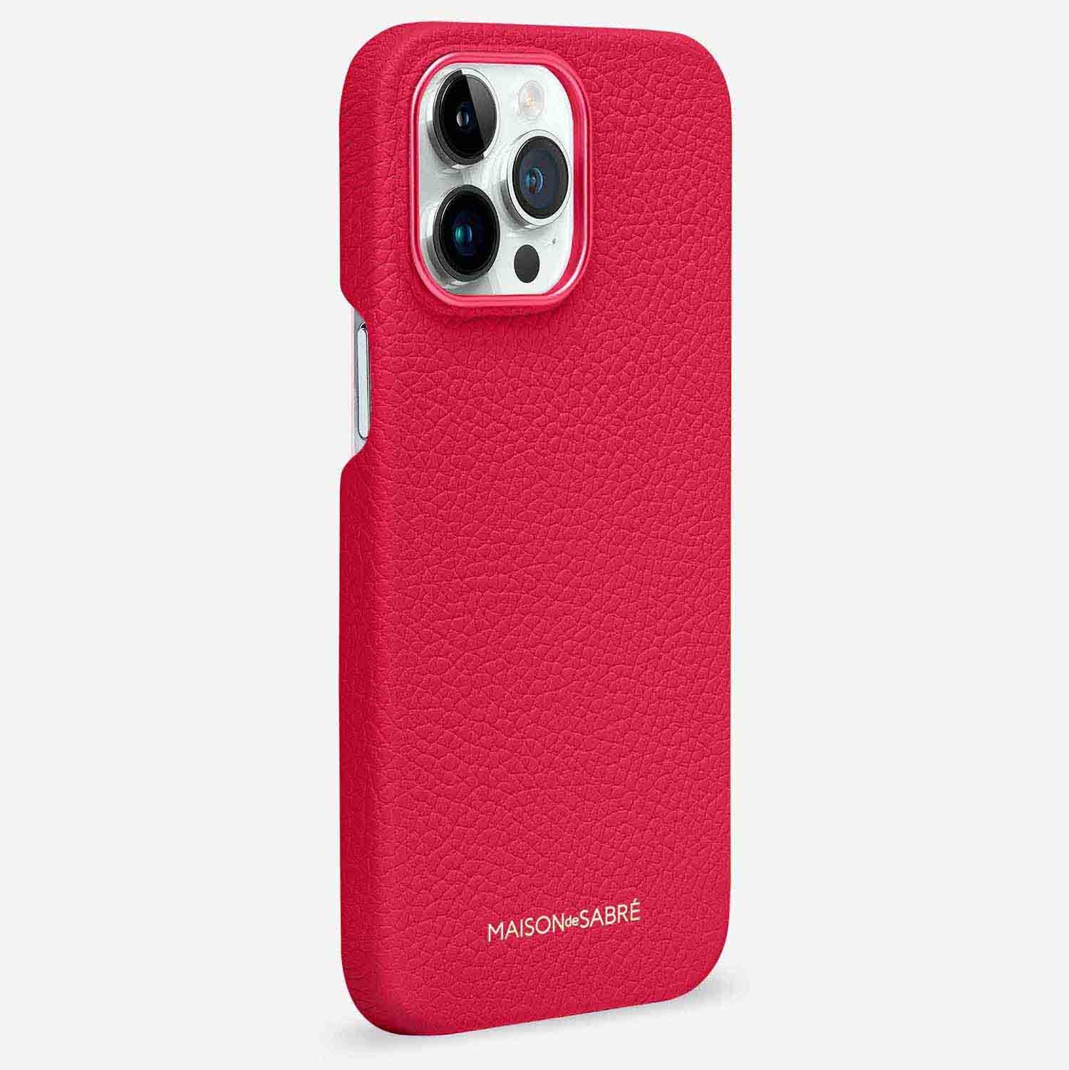 iPhone 15 Pro Max Case in Shibuya Fuchsia | MAISON de SABRÉ