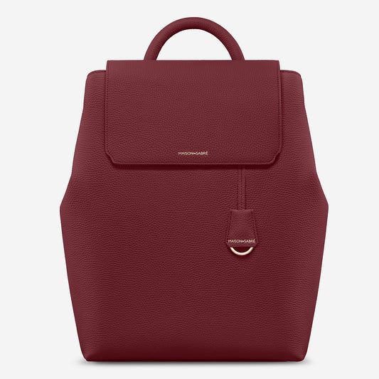 plum-red front