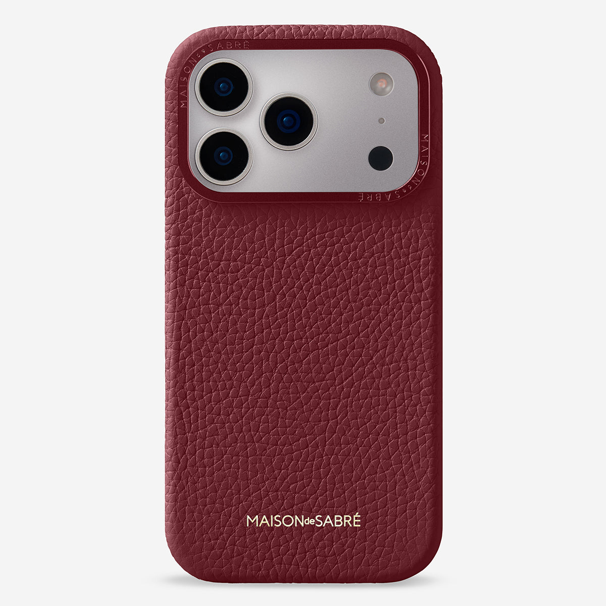 iPhone 17 Pro Case in Plum Red | MAISON de SABRÉ