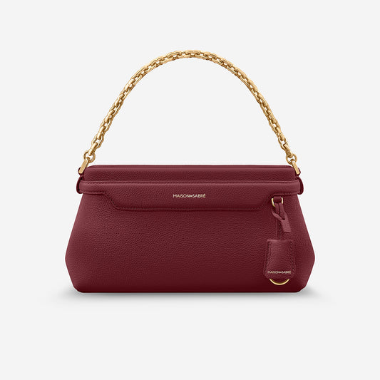 plum-red front