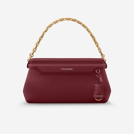 plum-red front