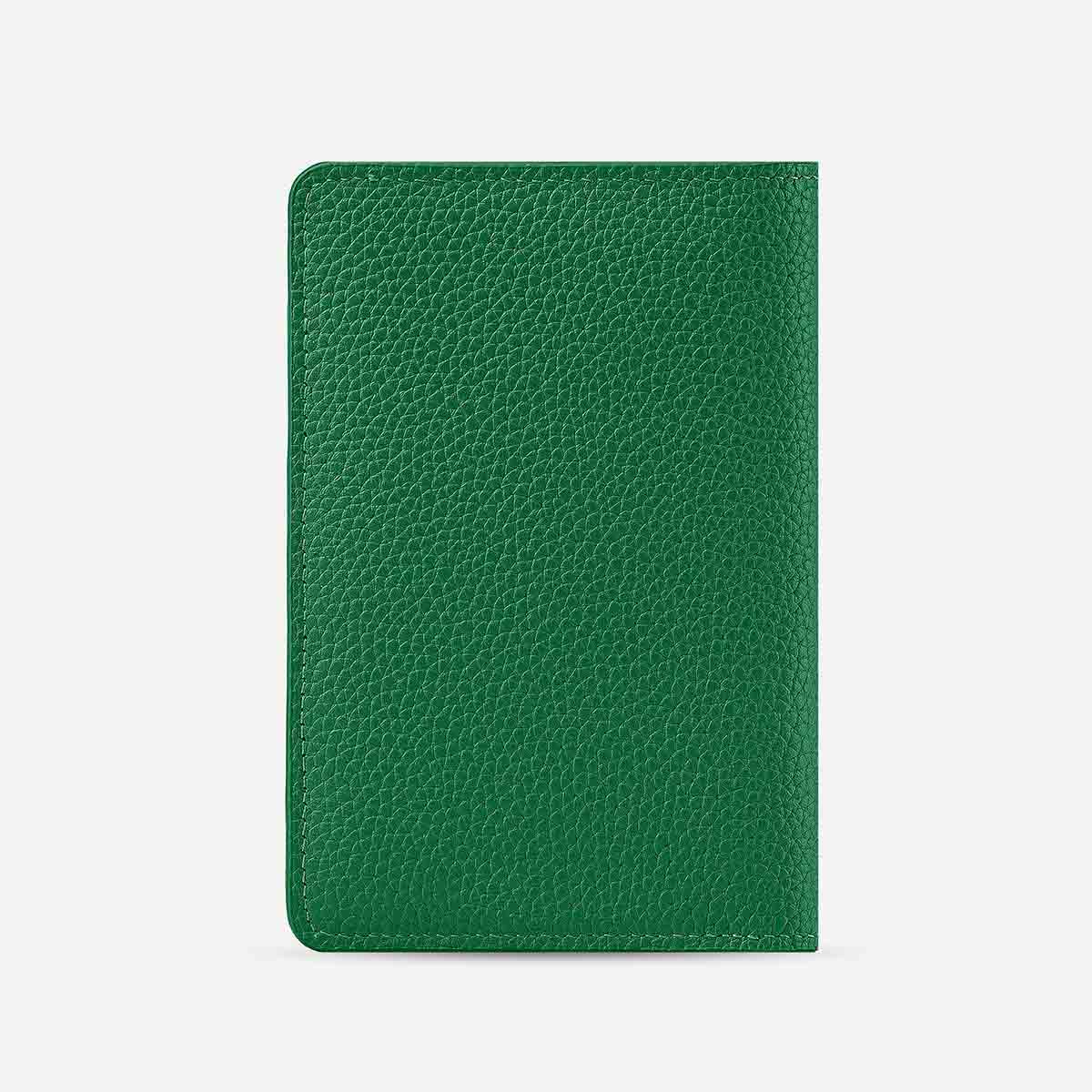 Passport Holder in Emerald Green | MAISON de SABRÉ