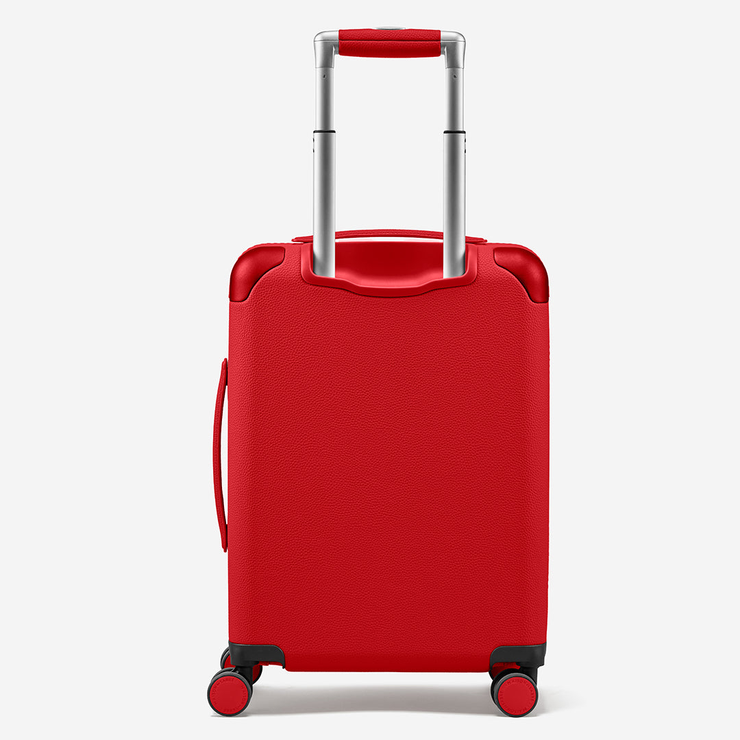 The Carry On Suitcase - Pomegranate Red