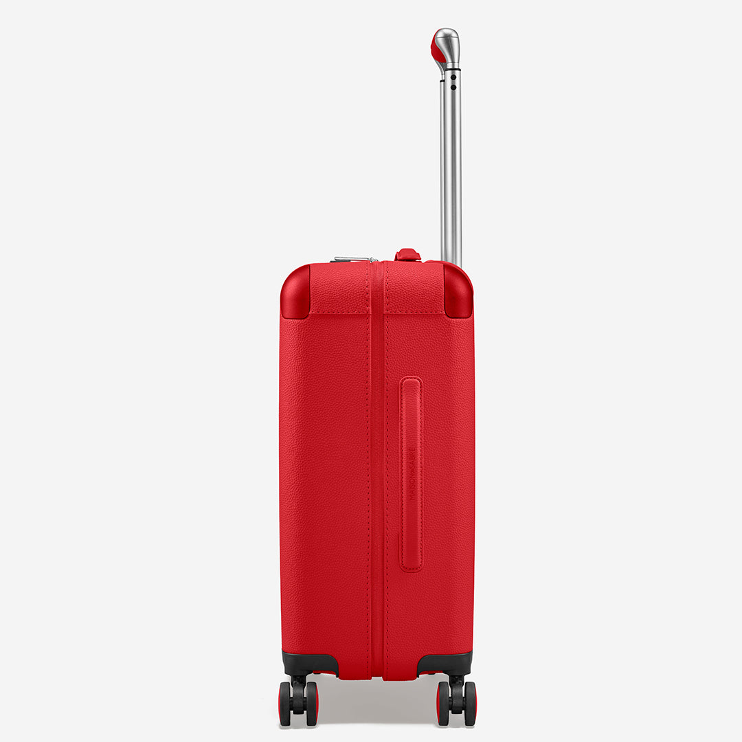 The Carry On Suitcase - Pomegranate Red