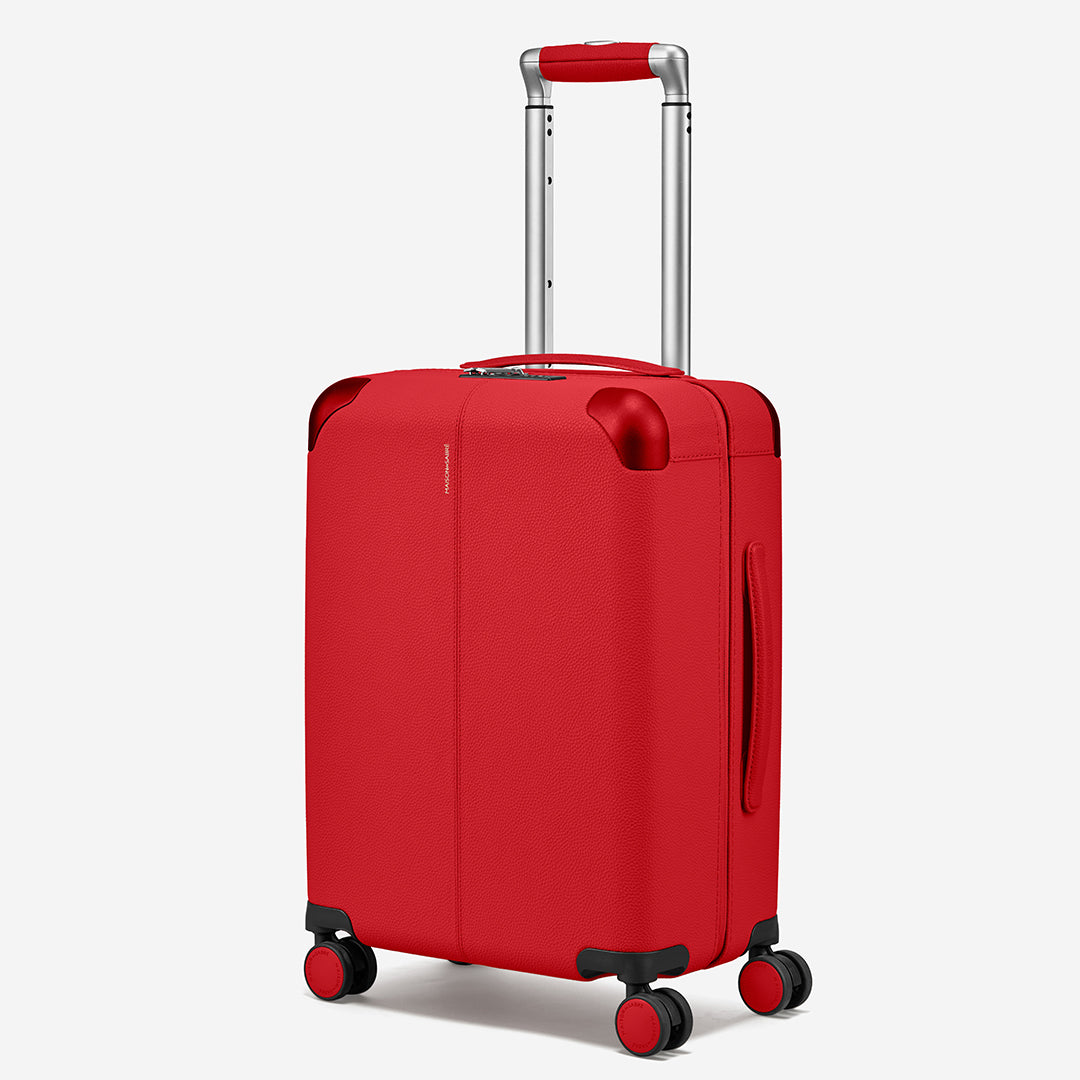 The Carry On Suitcase - Pomegranate Red