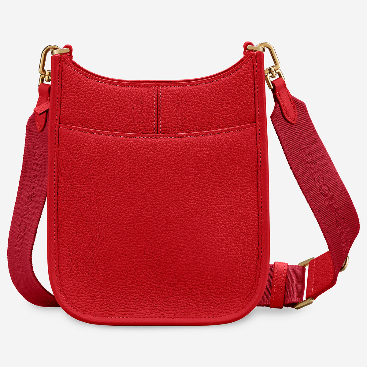 The Mini Saddle Bag - Pomegranate Red