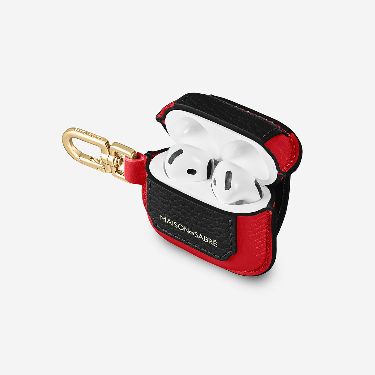 AirPods 4 Case Charm in Rouge Noir | MAISON de SABRÉ