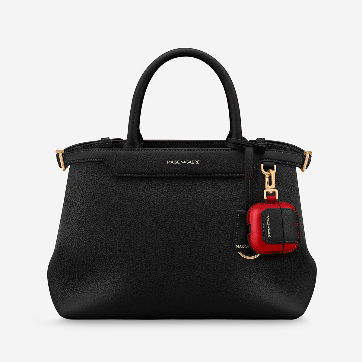 AirPods 4 Case Charm in Rouge Noir | MAISON de SABRÉ