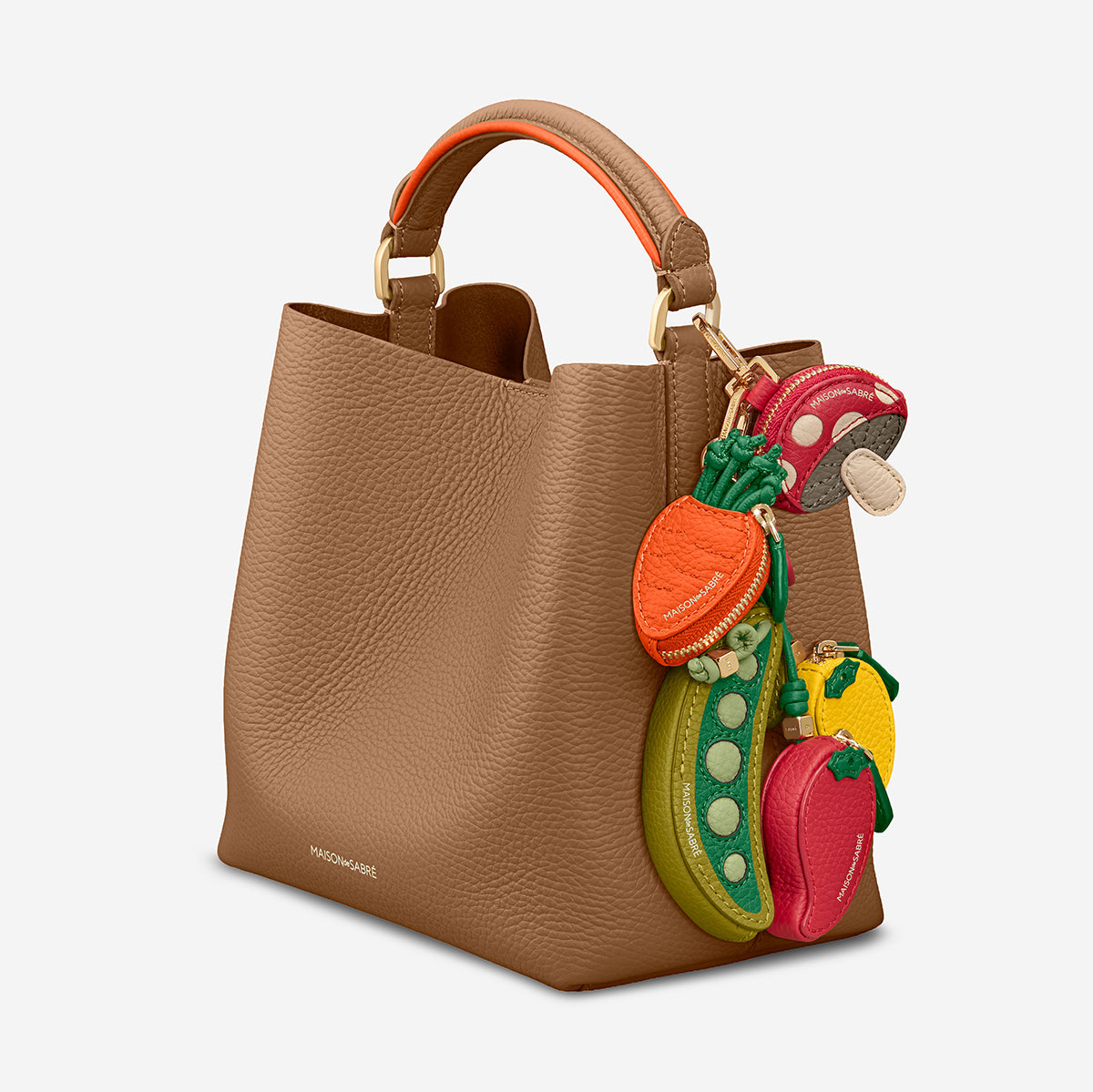 The Mini Bucket Bag - Manhattan Sandstone