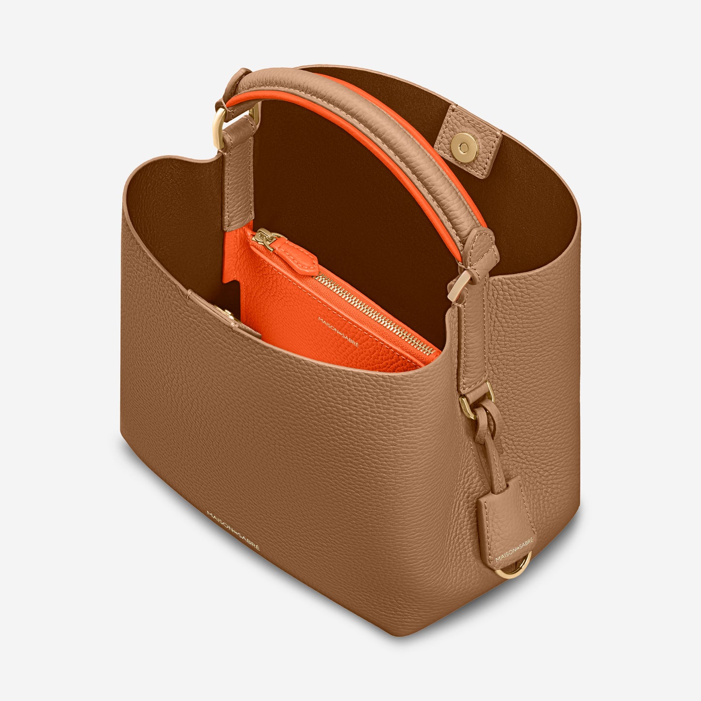The Mini Bucket Bag - Manhattan Sandstone