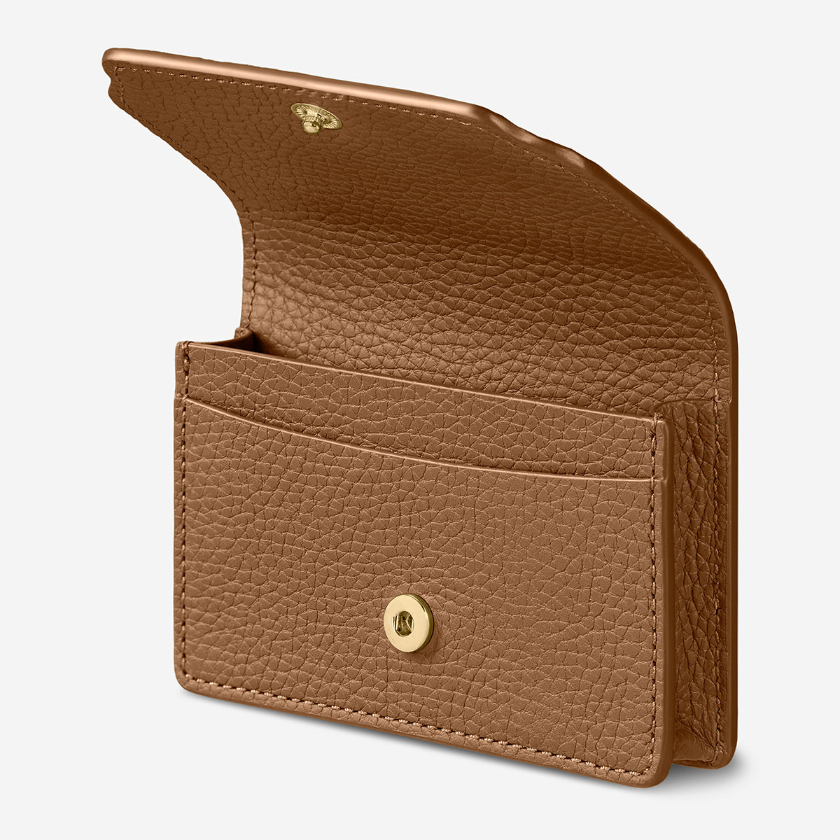 【新品、未使用】MAISON de SABRÉ 名刺入れ　ブラウン Leather Card Cases – MAISON de SABRÉ
