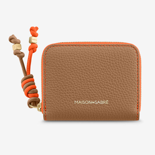 Zipped Wallet - Sandstone Manhattan