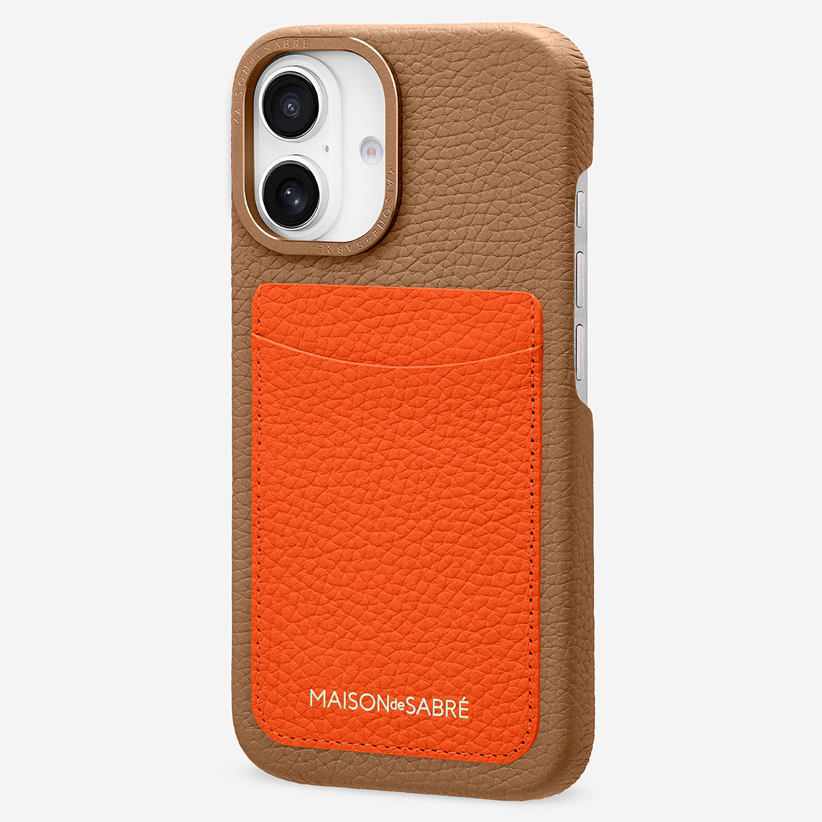 The Card Phone Case iPhone 16 - Manhattan Sandstone