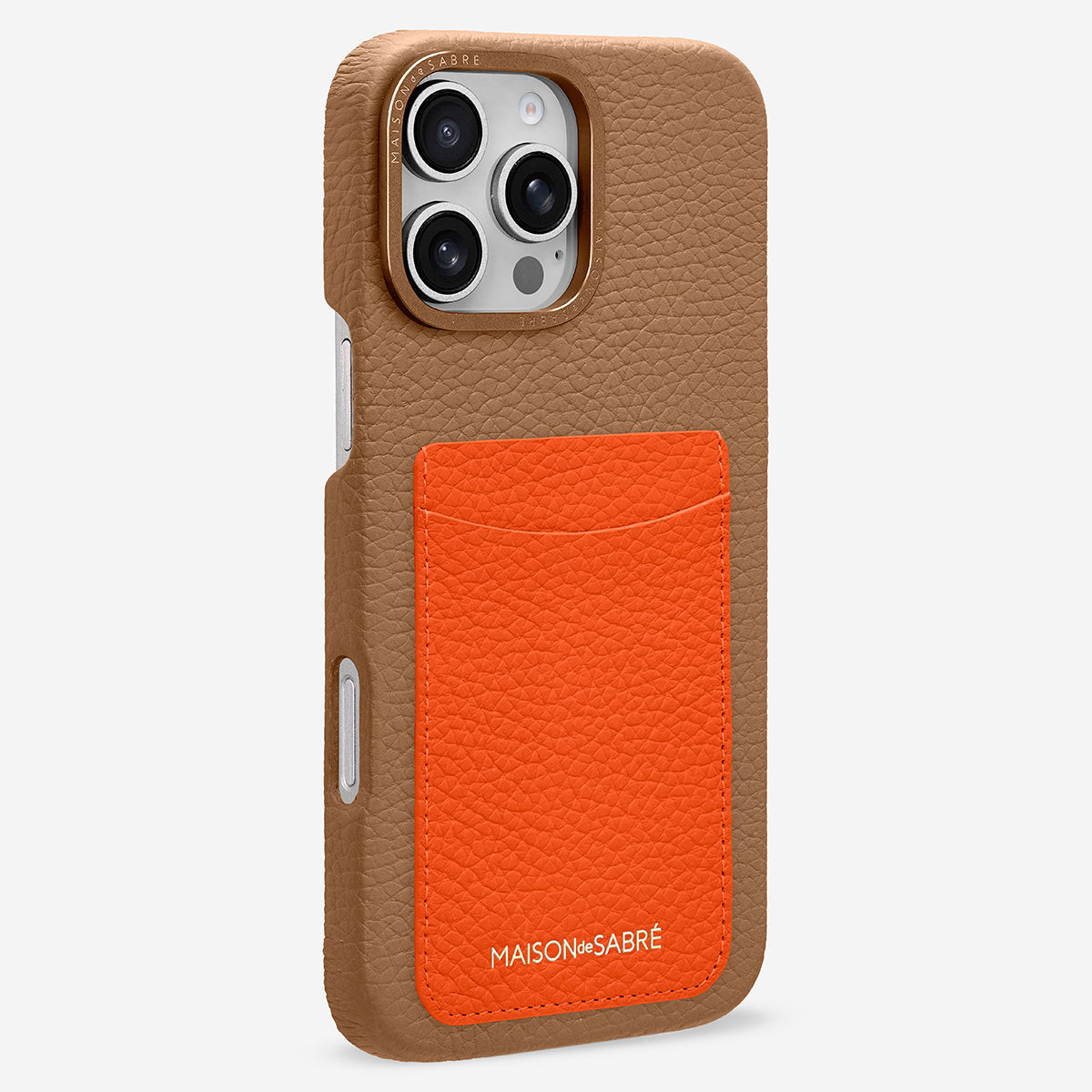 The Card Phone Case iPhone 16 Pro - Manhattan Sandstone