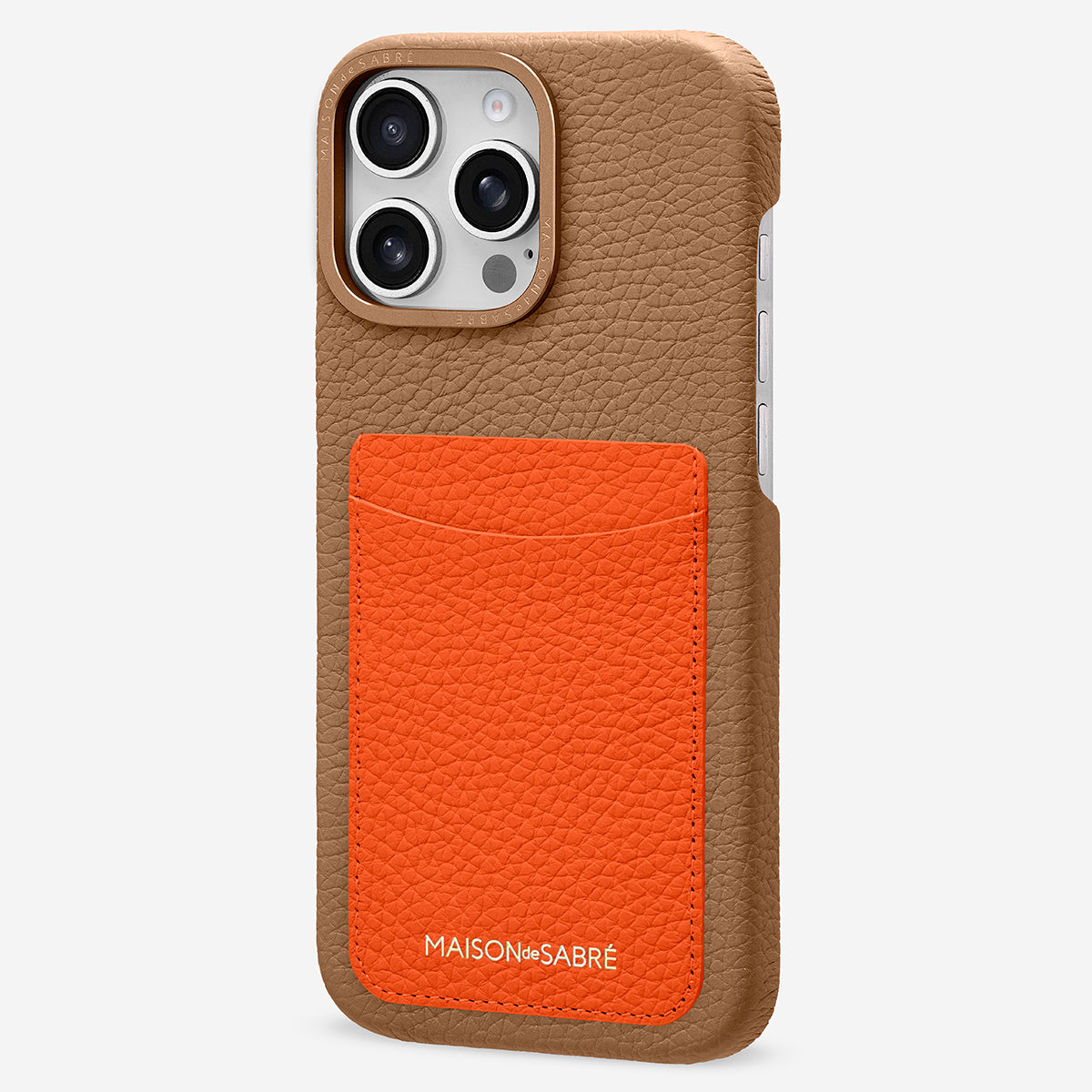 The Card Phone Case iPhone 16 Pro - Manhattan Sandstone