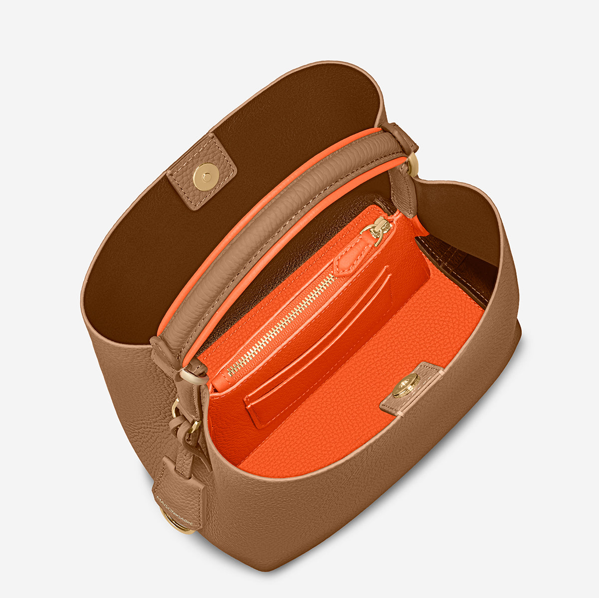 The Mini Bucket Bag - Manhattan Sandstone