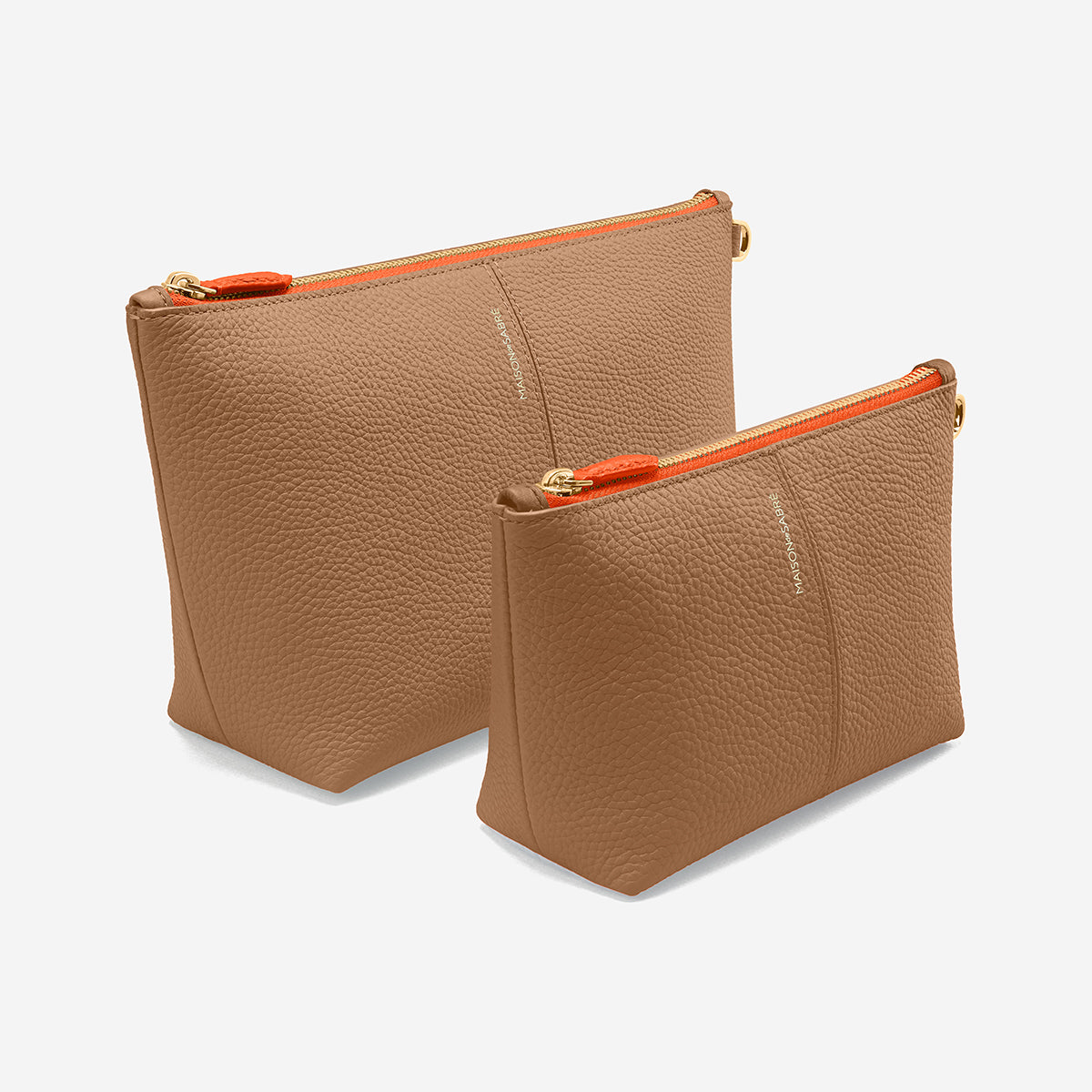 The Small Flaire Pouch - Manhattan Sandstone