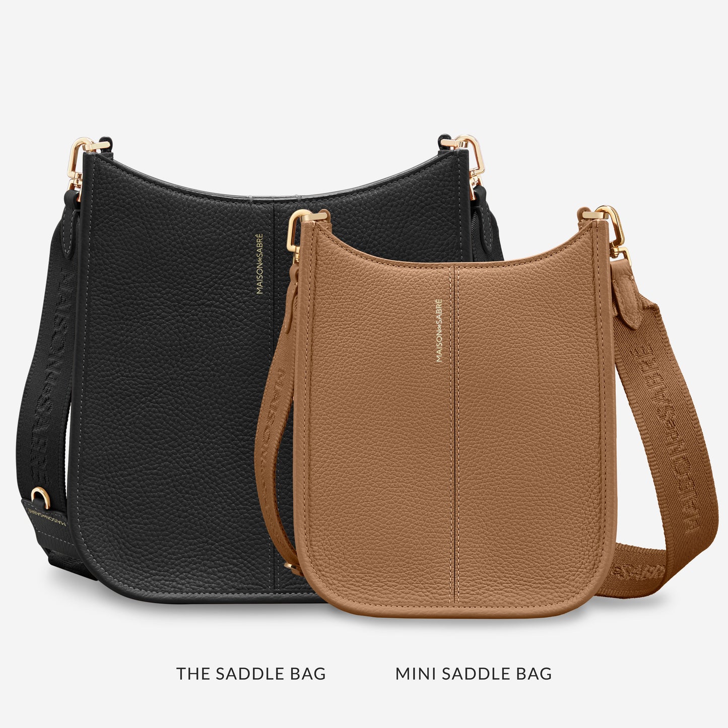 The Mini Saddle Bag - Sandstone Brown