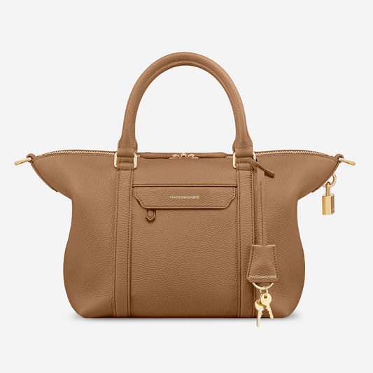 The Small Weekender - Sandstone Brown