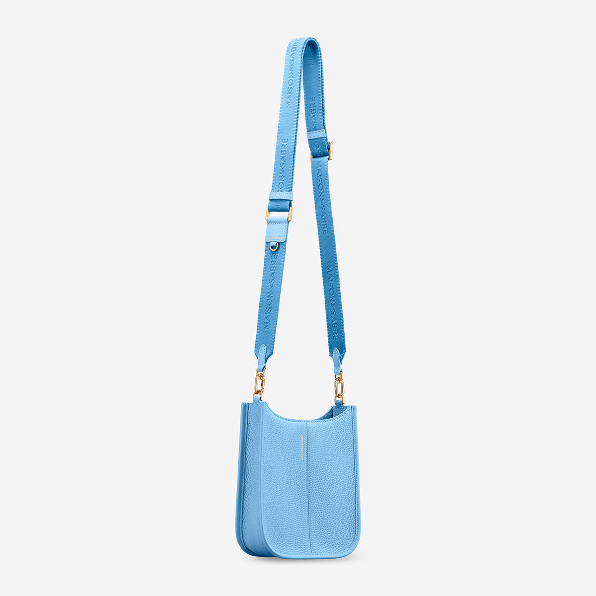 The Mini Saddle Bag - Sky Blue