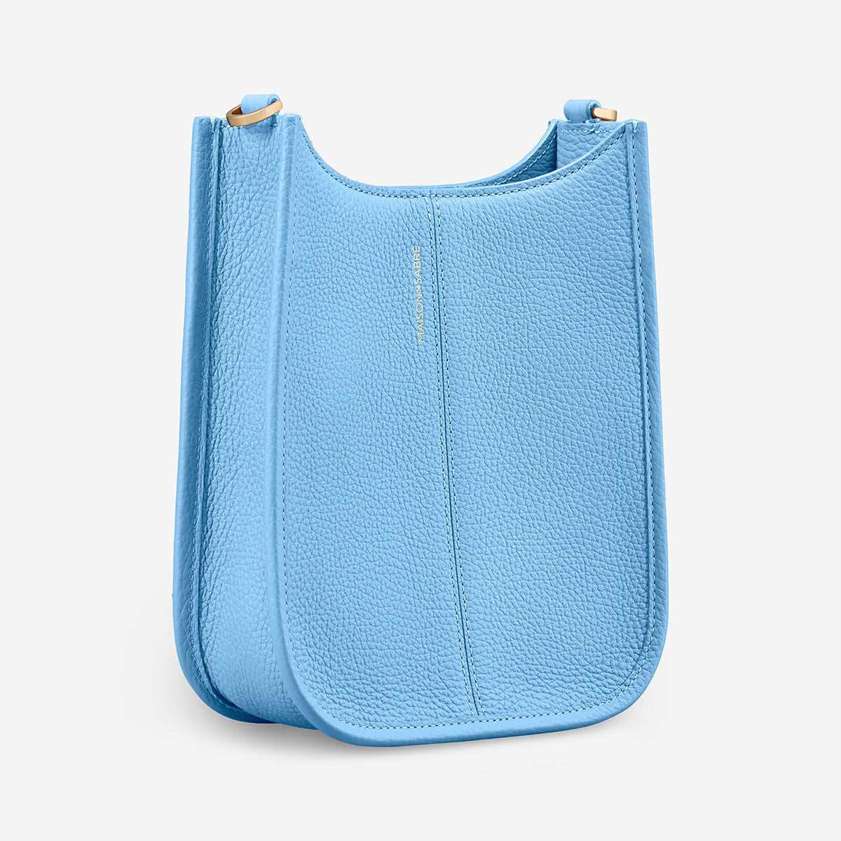 The Mini Saddle Bag - Sky Blue