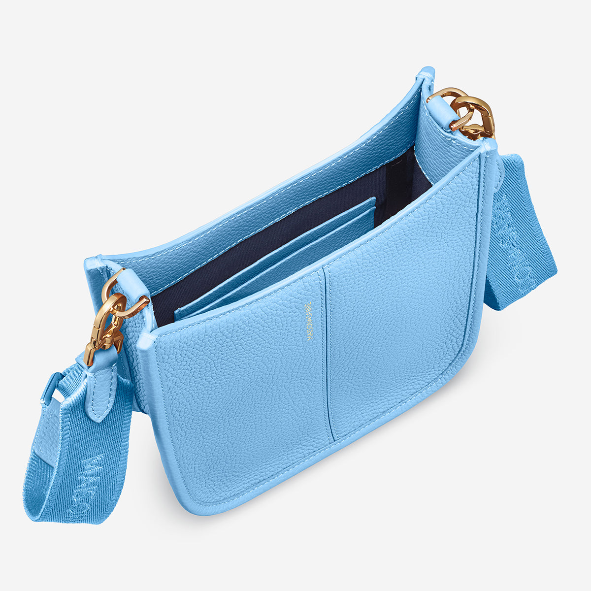 The Mini Saddle Bag - Sky Blue