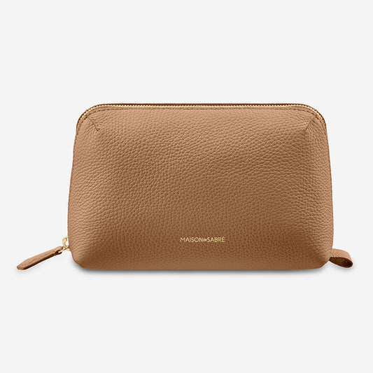 The Tech Pouch - Sandstone Brown