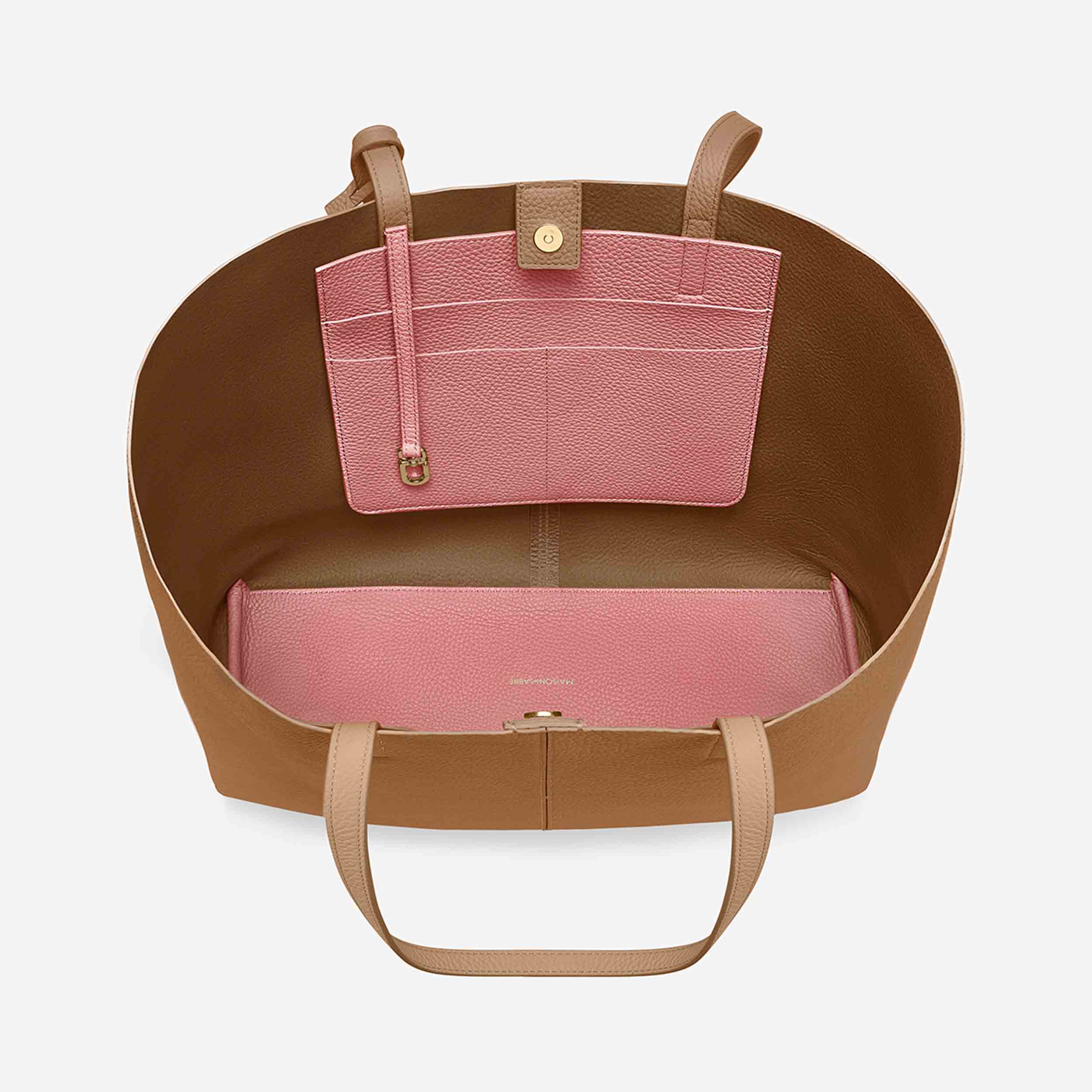MAISONdeSABRE トートバッグ Sandstone Lily Snap Soft Tote in Sandstone Lily | MAISON de SABRÉ
