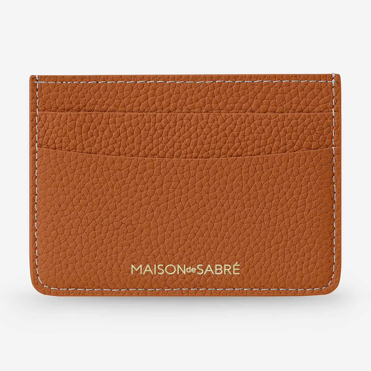 Card Holder in Pecan Brown | MAISON de SABRÉ