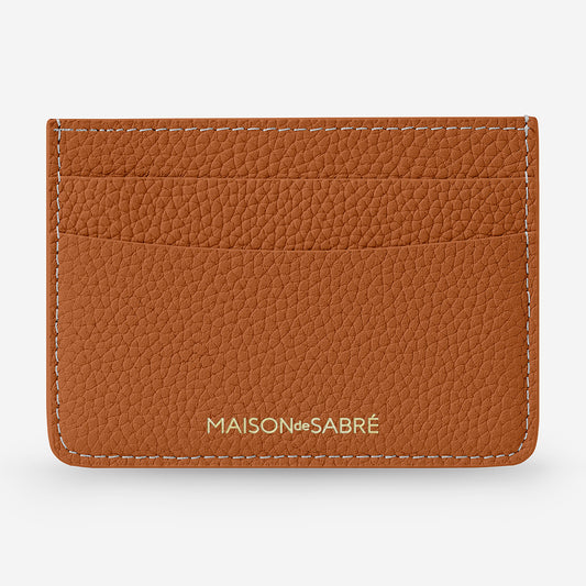 Card Holder - Pecan Brown