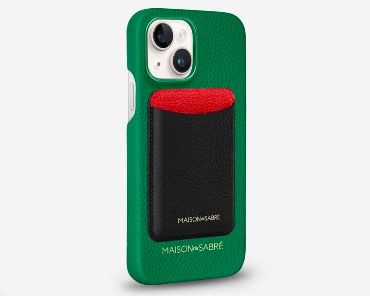 iPhone 15 Pro Max Case in Black Caviar | MAISON de SABRÉ iPhone 15 Pro Max Case in Black Caviar | MAISON de SABRÉ