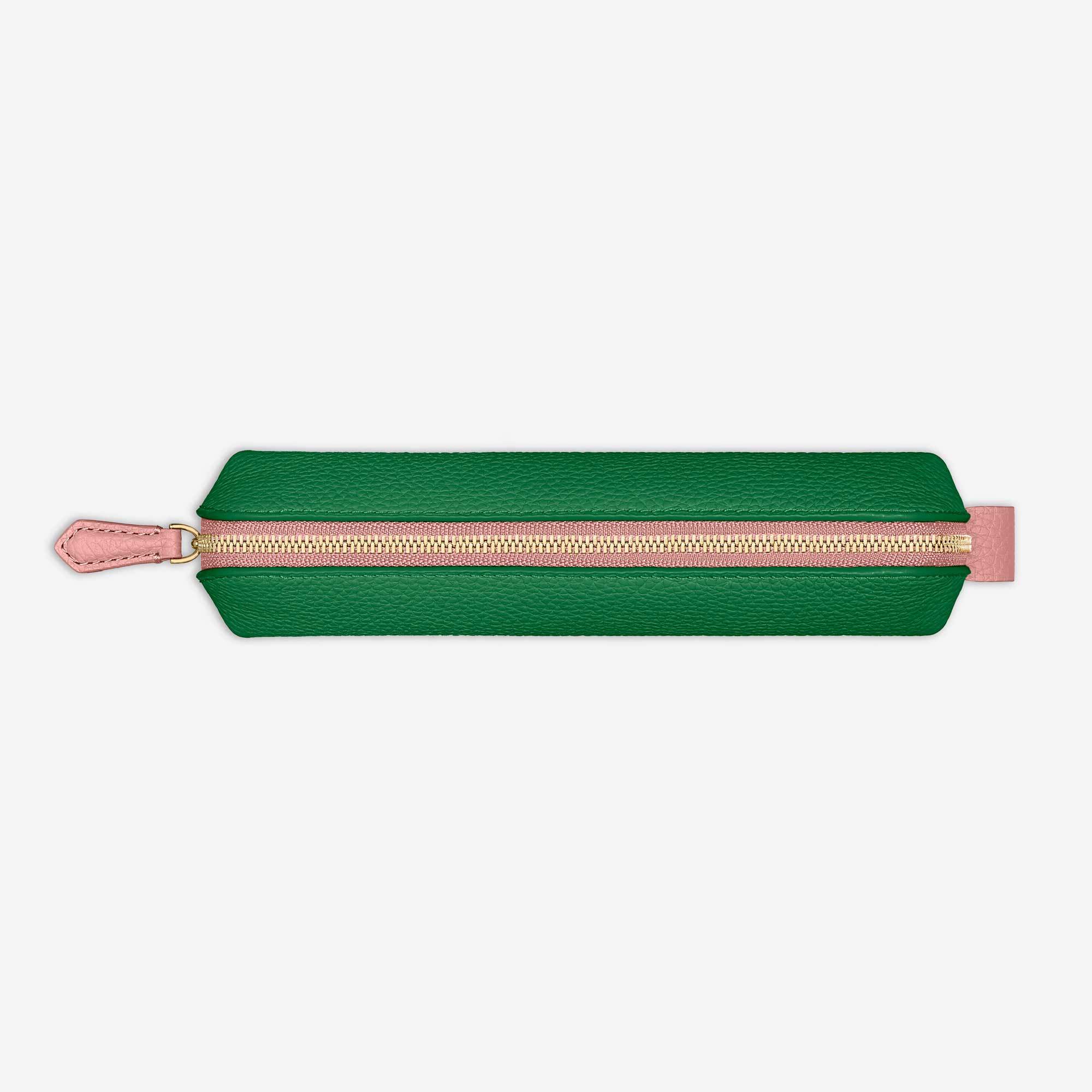 Pencil Case in Emerald Lily | MAISON de SABRÉ